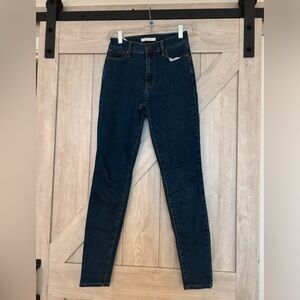 PacSun Dark Blue High Rise Jeggings